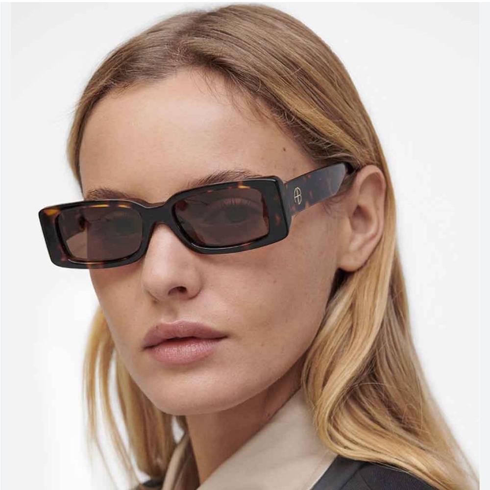 Anine Bing Napa Sunglasses Brown